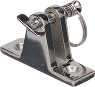 Seachoice 75941 Deck Hinge for Bimini Top – 316 Stainless Steel – Quick Removable Spring Loaded Pin