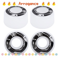 ARROGANCED 4Pcs/Set Skateboard Replacement Wheels, PU High Elasticity Skateboard Wheels, Durable 78-