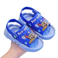Summer Children's Sandals Boys' Breathable Non Slip Junior Beach Shoes New Cartoon Paw Patrol Baby Sandals for Women