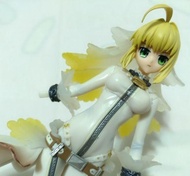 日版無盒【Fate/EXTRA CCC 嫁王 婚紗 賽巴 公仔 景品】Figure Saber 尼祿 SEGA 白賽巴