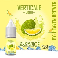 TK- VERTICALE LIQUID DURIAN ICE 30ML BY HEAVEN BREWER RASA DUREN MONTONG MINT DINGIN SALT NIC 0 ZERO