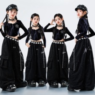 Hiphop Costume Kids Crop Top Kids Girl Jazz Dance Costume Kids Kids Dance Outfit Hip Hop Shirt Kpop 