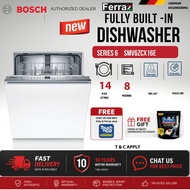 Bosch SMV6ZCX16E Series 6 Fully-integrated Built-in Dishwasher / Bosch SMV26AX00Q Built In Dishwashe