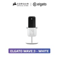 CORSAIR Elgato Wave:3 USB Condenser Microphone and Digital Mixer - White