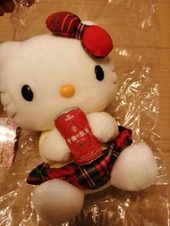 SANRlO HellO Kitty 2004年可愛公仔（午後紅茶）