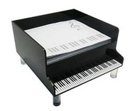 【愛樂城堡】音樂文具=壓克力鋼琴便條收納盒+便條紙~美觀實用.擺飾