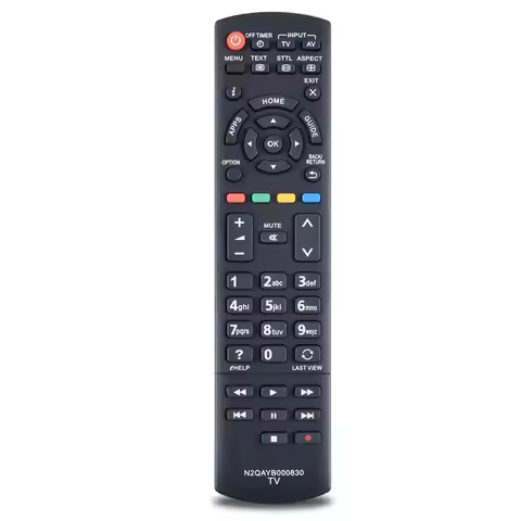 N2QAYB000830 Sub N2QAYB000354 N2QAYB000489 N2QAYB000490 Remote Control For Panasonic TV TX-L39E6B H-