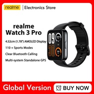 นาฬิกาทุกรุ่น Realme Watch 3 Pro สมาร์ทวอท์ช1.78 "ดิสเพลย์ AMOLED GPS แบบสแตนด์อโลนนาฬิกาเรียกสมาร์ทบลูทูธ VernaAbig