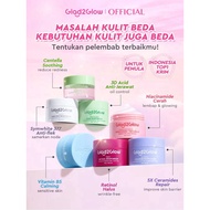 GLAD2GLOW Moisturizer Series 30g - 100g | Pomegranate - Centella - Kiwi - Retinol - Blueberry - Yuja