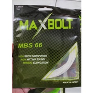 [ORIGINAL] MAXBOLT MBS 66 BADMINTON RACKET STRINGS ORIGINAL JAPAN MAXBOLT 66/