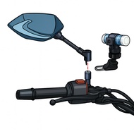 NECKER V3 V5 Driving Recorder Locomotive Frame Motorcycle Bracket M797 M795 M777 M775 DB-1 PRO DB5