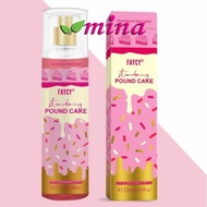 FAYCY Body Mist Strawberry 236ml Fine Fragrance Perfume Strawberi Pound Cake Pewangi Badan