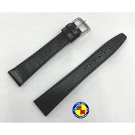 [Tianmei Watch Store Direct Sales] -Leather Strap-Black Plain Surface 18mm (Suitable For CASIO AQ-23