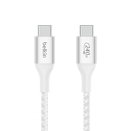 Belkin - BoostCharge USB-C 至 USB-C 充電線 240W 1米
