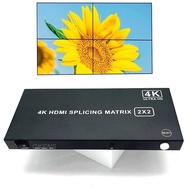 4K HDMI Video Wall Controller 2x2 1x2 1X3 1X4 3X1 4X1 VGA Multi Screen Stitching Processor 2 3 4 TV 