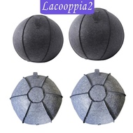 [Lacooppia2] Yoga Ball Cover, Exercise Ball Cover, Breathable Foldable Pilates Ball Cover, Seat Balls Cover for Fitness Ball, Home Gym