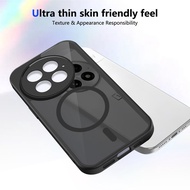 Magnetic Phone Case for Oneplus 13 1+ Case Matte Translucent Wireless Charge Phone Back Cover for On