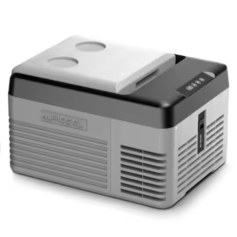 Car Refrigerator 12V Portable Fridge 10 Qt 9L AC/DC Electric Cooler, Truck RV Camper SUV Camping Boa