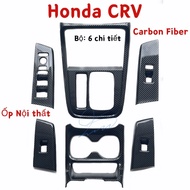 Honda CRV 2024 2025 2026 Interior Covers High Quality Carbon Decorative Accessories