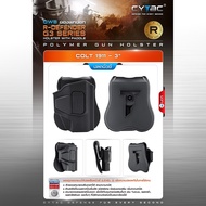 ซองพกนอก ปลดล็อคนิ้วชี้ COLT 1911 3 นิ้ว Cytac (Cytac R-Defender Holster) Update 10/66