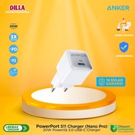 Adaptor Anker 20W PowerPort Nano Pro 511 IQ Fast Charge iPhone13 A2637