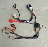 KABEL AKI ACCU + BONUS BENDIK STATER HONDA KIRANA KARISMA SUPRA X 125 BEKAS ORISINIL LEPASAN MOTOR