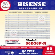 50D36P-N HISENSE 50 INCH LED TV BACKLIGHT ( LAMPU TV ) 50D36P 50D36PN