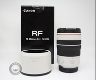 【高雄青蘋果3C】Canon RF 70-200mm f4 L IS USM 公司貨 小三元 二手 單眼鏡頭 #85681