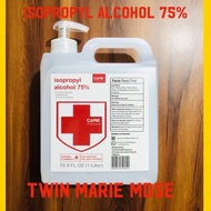 ISOPROPYL ALCOHOL 75% (1liter) (sanitizer with moisturizer)00