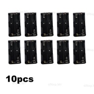 10pcs AA battery case holder 2 Slots ports 2x 1.5v Power Battery Storage Case Box Holder With 2 pin 