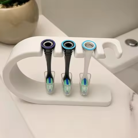 Electric Toothbrush Head Holder - Can Accommodate 4 Electric Toothbrush Heads, Storage Tool, Bathroo