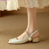 elle heels Chinese high heels Gaya peri Cina baru memakai sandal Baotou wanita 2025 musim panas baru