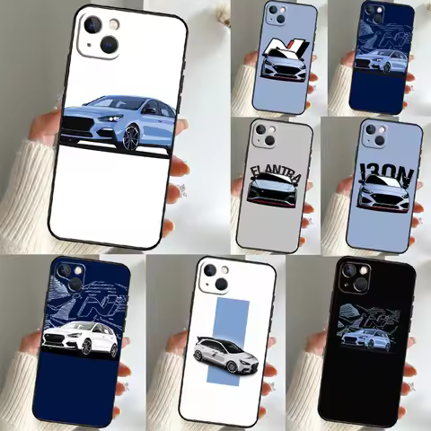 I30N Blue Car Case For Xiaomi 15 Ultra 13 14 13T 14T 15T Pro 17 Pro Max POCO X7 Pro F5 F6 X5 X6 F7 C