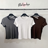 Oysho Basic Ribbed Sports Top | Mertiendize Sport Top Sport Shirt Gym Shirt