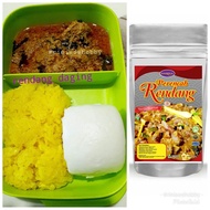 Pes rendang SEGERA makan dengan Ketupat pulut kuning