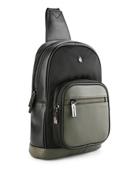 Hush Puppies Tas Pria Matt Chest Bag Khaki