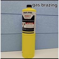 ( MAPP GAS ) SAFETY FIRE WELDING PIPE IGNITION YELLOW MAP GAS BRAZING SOLDERING PROPANE PLUMBING API