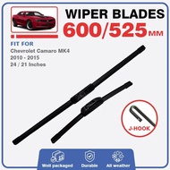 Front Wiper Blades For Chevrolet Camaro 2LS ZL1 RS SS Bumblebee Convertible Coupe 2009 2010 2011 201
