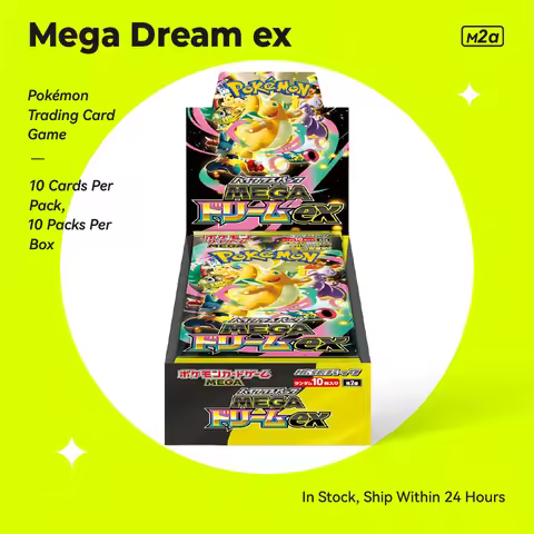 In Stock Original Japanese Pokemon PTCG MEGA Dream Ex M2a Phantasmal Flames Mega Lucario Booster Box