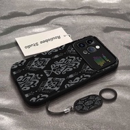 IPhone14promax Creative Ethnic Totem Pattern Apple 14promax All-Inclusive Shock-resistant Soft Case