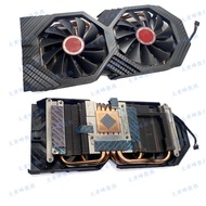 New Style Brand XFX/Message View RX580 588 590 8G Black Wolf Version Graphics Card Radiator Fan CF10