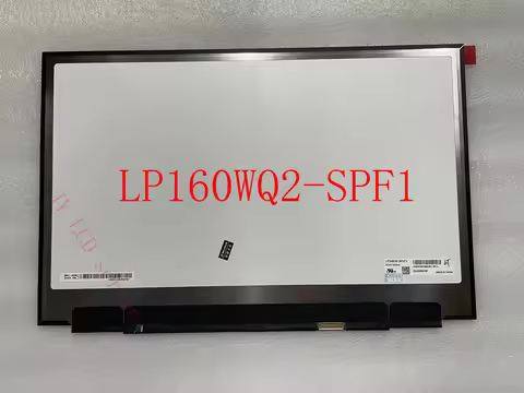 16.0 Inch LP160WQ2-SPF1 LP160WQ2 SPF1 QHD EDP 40Pin IPS 100% DCI-P3 Laptop Matrix LCD Panel Screen