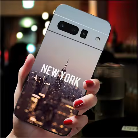 Phone Case For Google Pixel 10 9 Pro XL 9A 8 7 6 Pro Pixel 8A 7A 6A Pixel 8 7 6 5 New York City Time