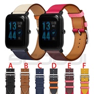 Leather Straps for Xiaomi Huami Amazfit bip 3 / bip u pro / bip s Lite / 1S  SmartWatch 20mm