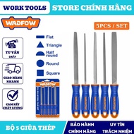 WADFOW CRAFTS Set of 5 Steel Files 200mm ( 8" ) WSF2405