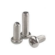 304 Stainless Steel Phillips Round Head Screw M2.5/M3/M4 Extended Screw Small Screw