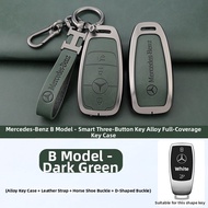 New E-Class Car Key Cover Suitable for Mercedes-Benz E300 E260L C260 GLC300L GLE Zinc Alloy Vintage