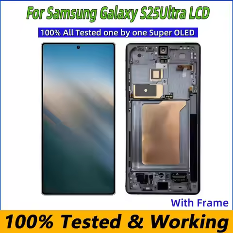 Super OLED S938B S938E LCD For Samsung Galaxy S25 Ultra 5g S938W S938U Display LCD Touch Screen With