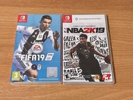 Switch NBA2k19 &amp; FIFA18