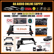 BMW X5/X6 E70/E71 ( CIC ) 2010 -2013 Android Player 12.3" Inch Casing+Socket with Canbus LVDS Box- A